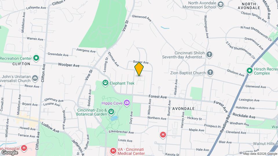 262 Irwin Pl Map and Location Details