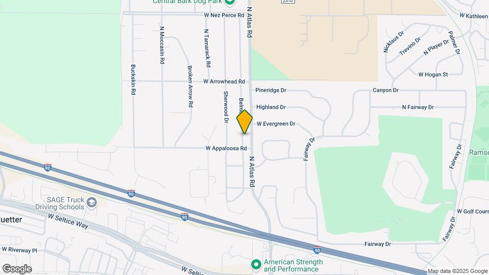 3408 Belmont Rd Map and Location Details