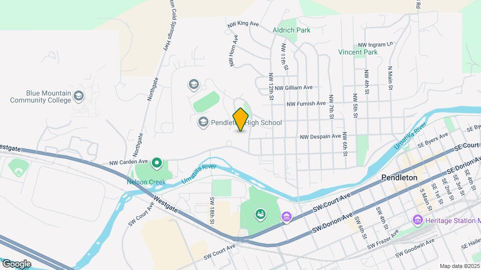 1413 NW Despain Ave Map and Location Details