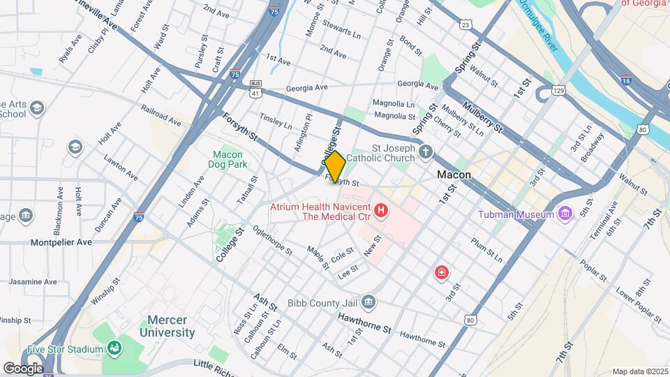 743 Orange St Map and Location Details