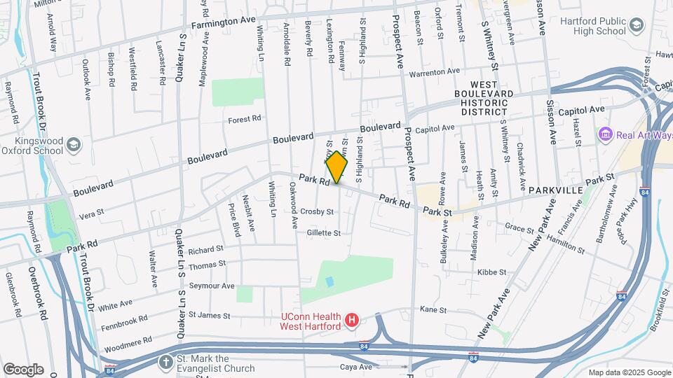 113 Park Rd-Unit -Floor #2 Map and Location Details