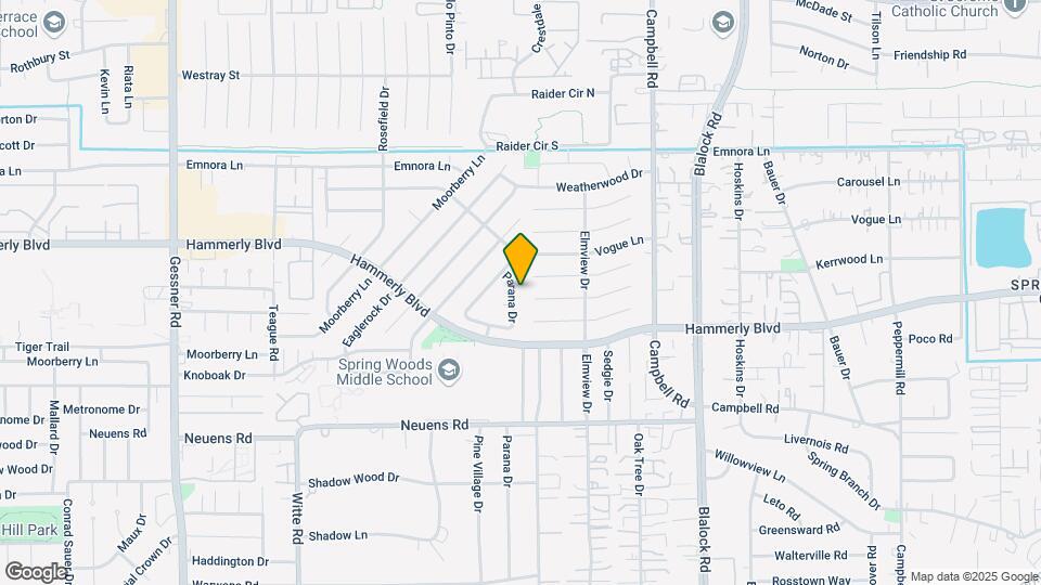 2306 Parana Dr Map and Location Details