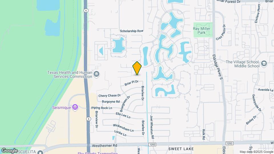13915 Briarworth Dr Map and Location Details