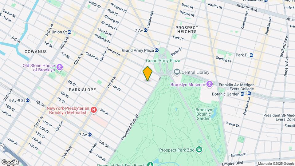 847 Carroll St Mapa y Detalles de la Ubicación