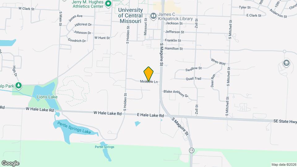 110 Meadow Ln Map and Location Details