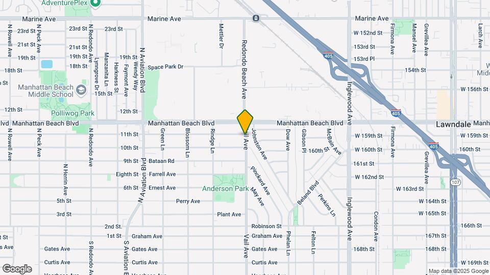 3411 Vail Ave Map and Location Details