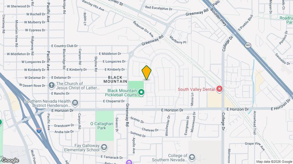 226 White Crest Peak Ave Map and Location Details
