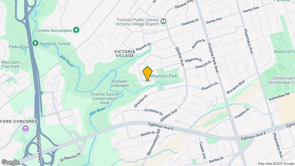 23 Pitcairn Crescent Map and Location Details