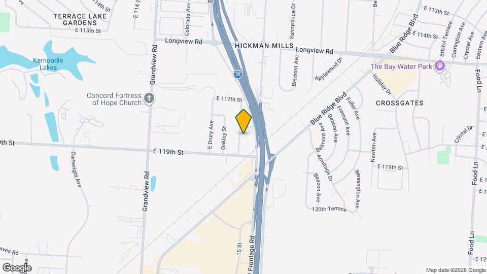 11805 E Lawndale Ave Map and Location Details