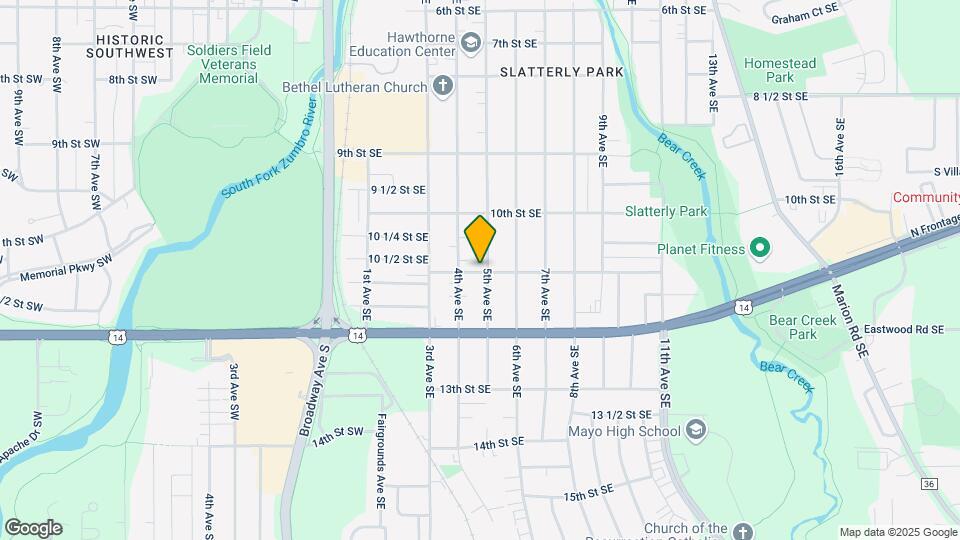 423 11th St SE Map and Location Details
