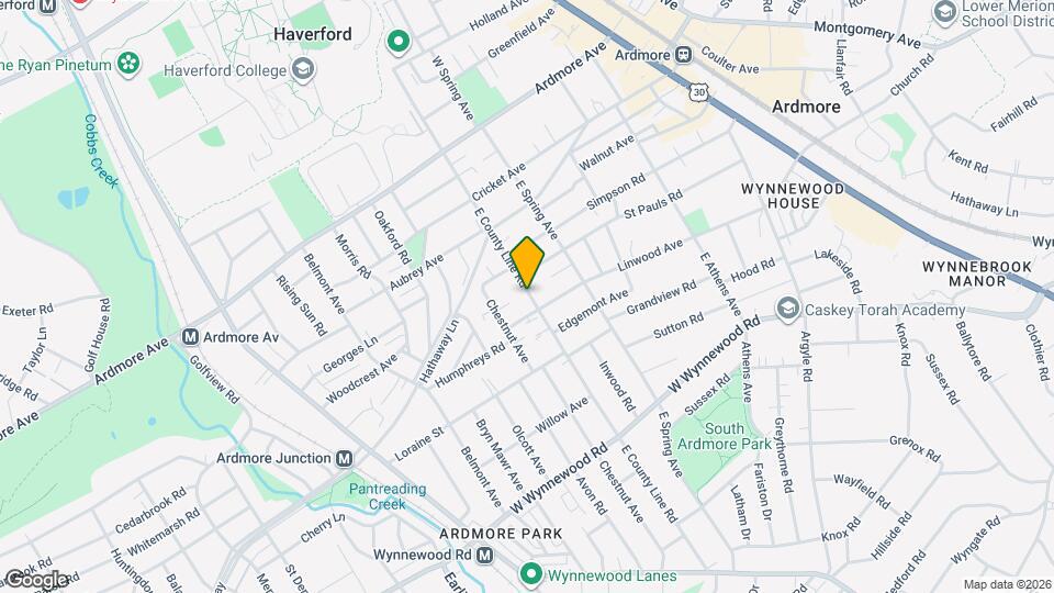 2718 E County Line Rd Map and Location Details