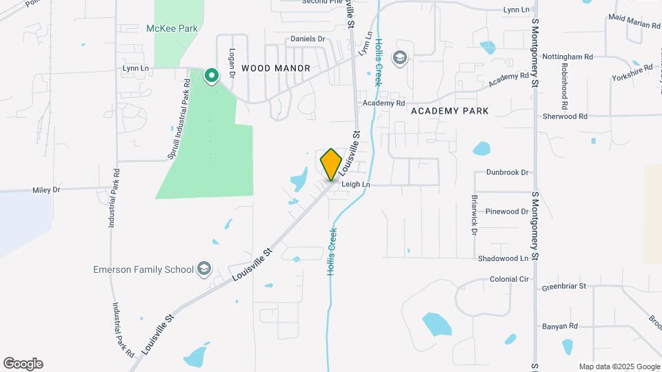 1255 Louisville St, Unit 2 Map and Location Details