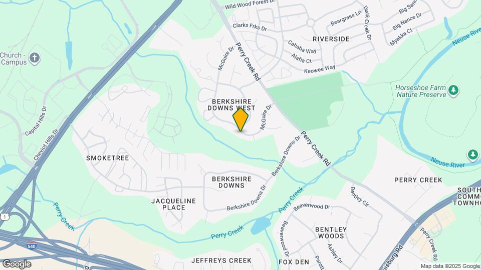 8029 McGuire Dr Map and Location Details