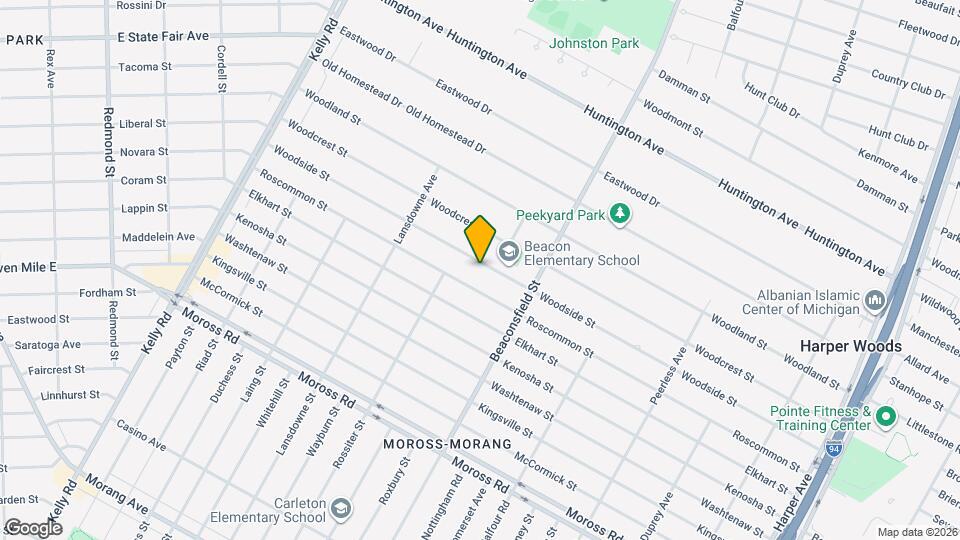 19366 Woodside St Map and Location Details