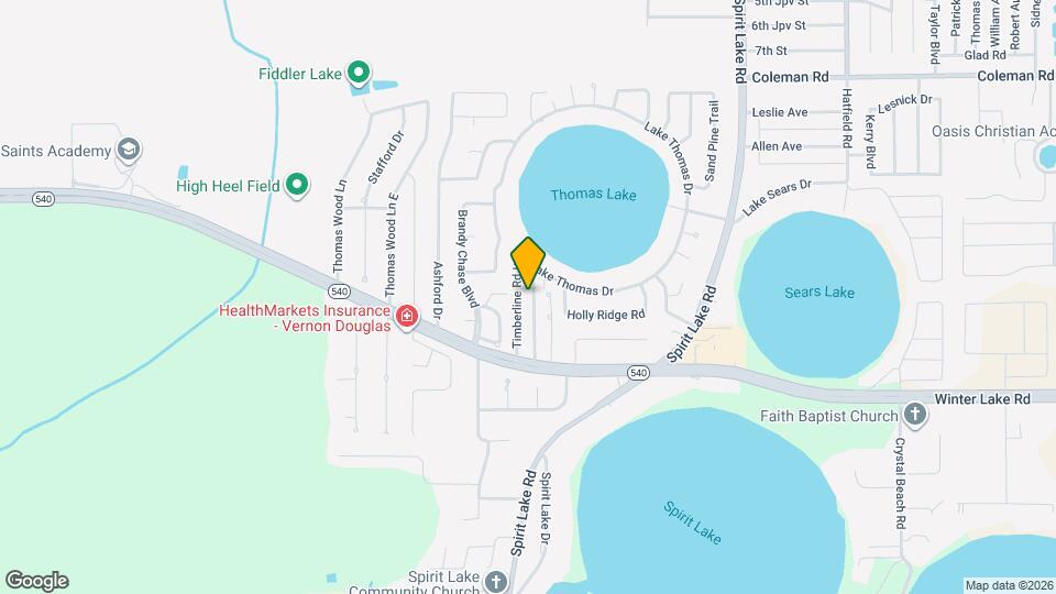 3235 Timberline Rd Mapa y Detalles de la Ubicación