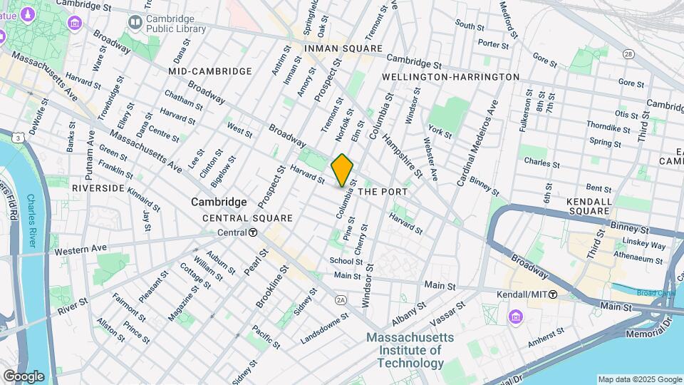204 Harvard St, Unit 2 Map and Location Details