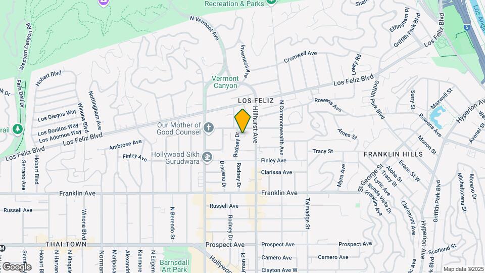2056 Rodney Dr Map and Location Details