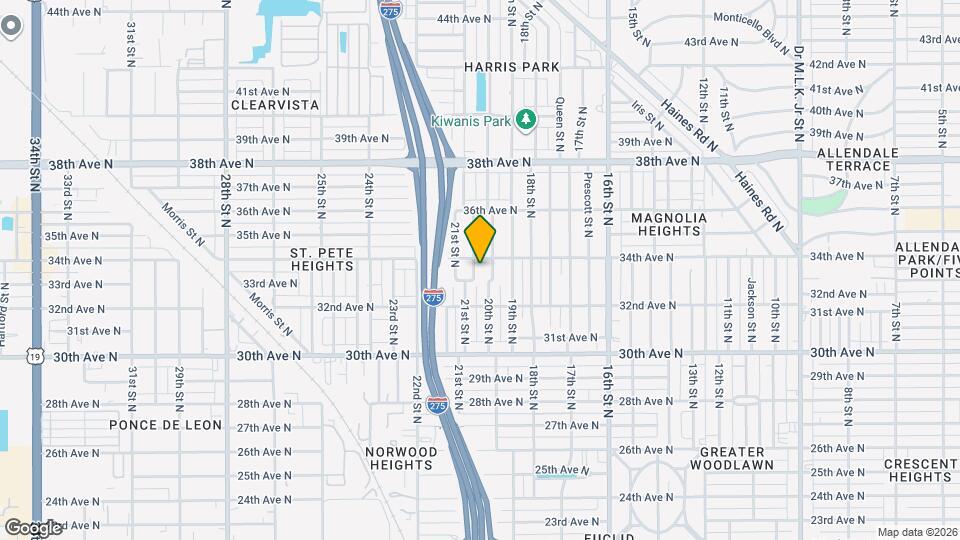 3335 Tarlton St N Map and Location Details