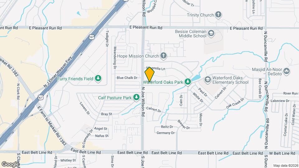 505 Chancellor Dr Map and Location Details