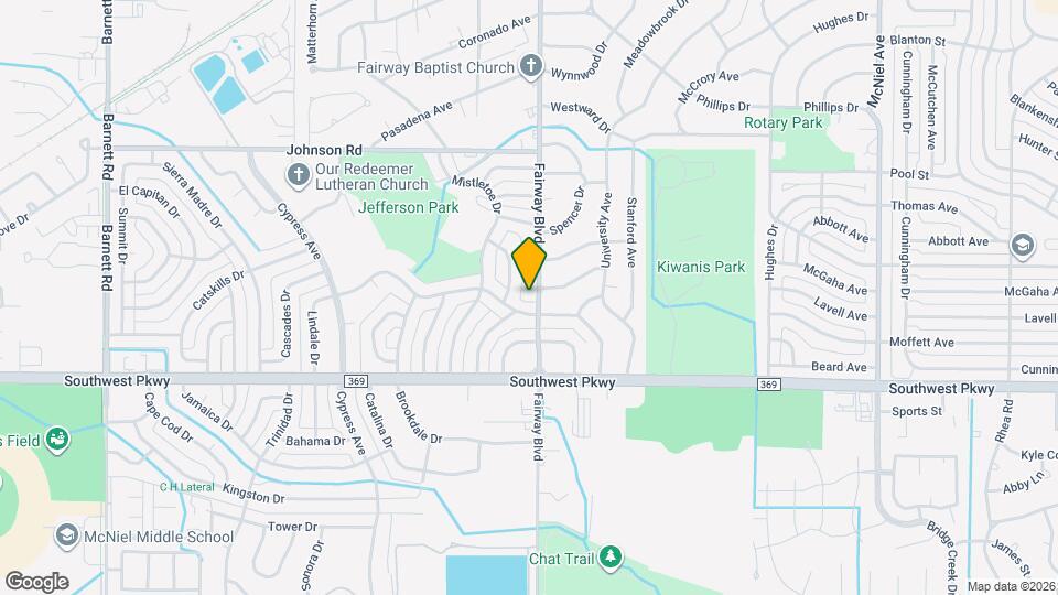 4644 Fairway Blvd Map and Location Details