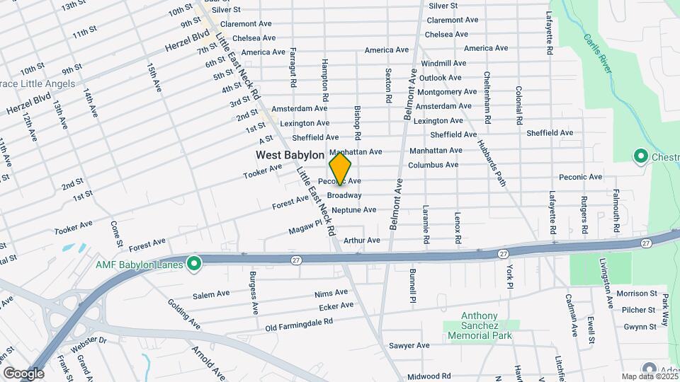 37 Broadway Map and Location Details