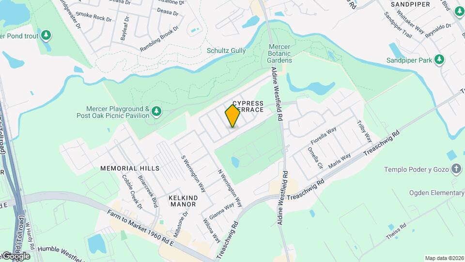 21802 Westfield Ridge Dr Map and Location Details