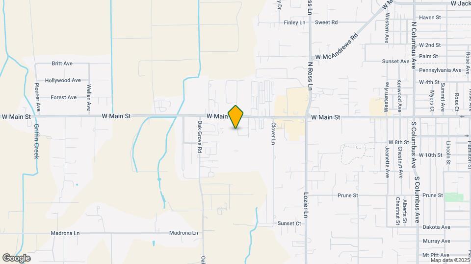 818 Overcup St Map and Location Details