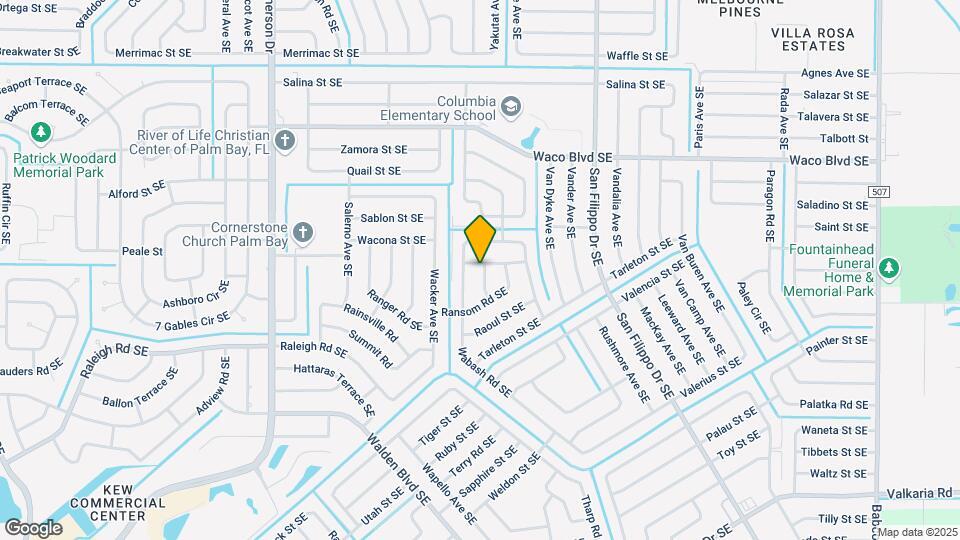 1126 Tarkio St SE Map and Location Details