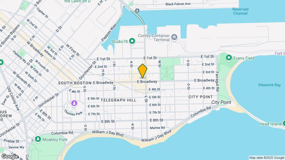 742 E Broadway, Unit 2 Map and Location Details