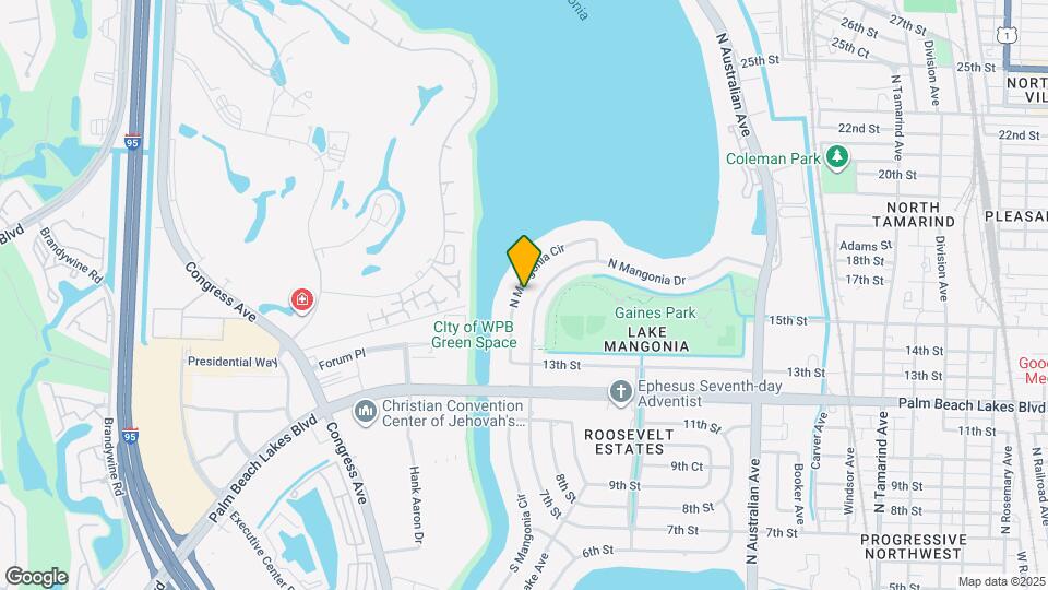 1474 N Mangonia Cir Map and Location Details