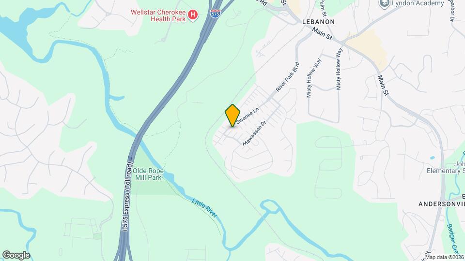 324 Hiawassee Dr Map and Location Details