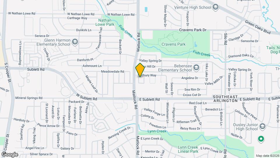 6005 Castanada Dr Map and Location Details