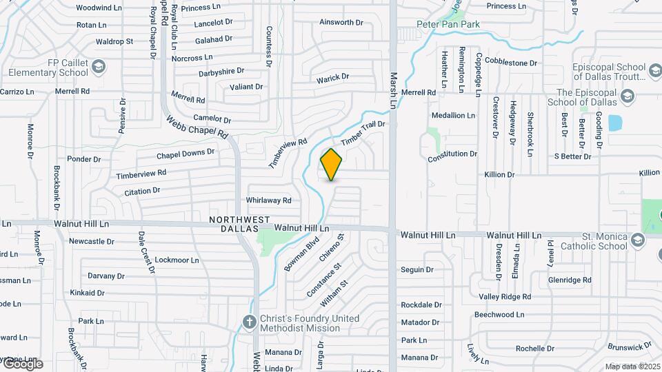 3623 Stables Ln Map and Location Details