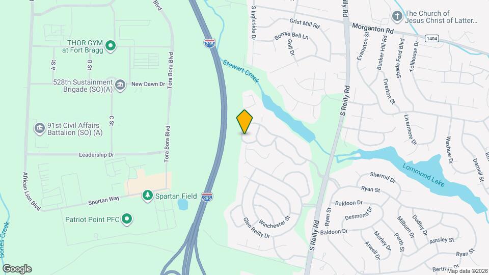 6813 Willowbrook Dr Map and Location Details