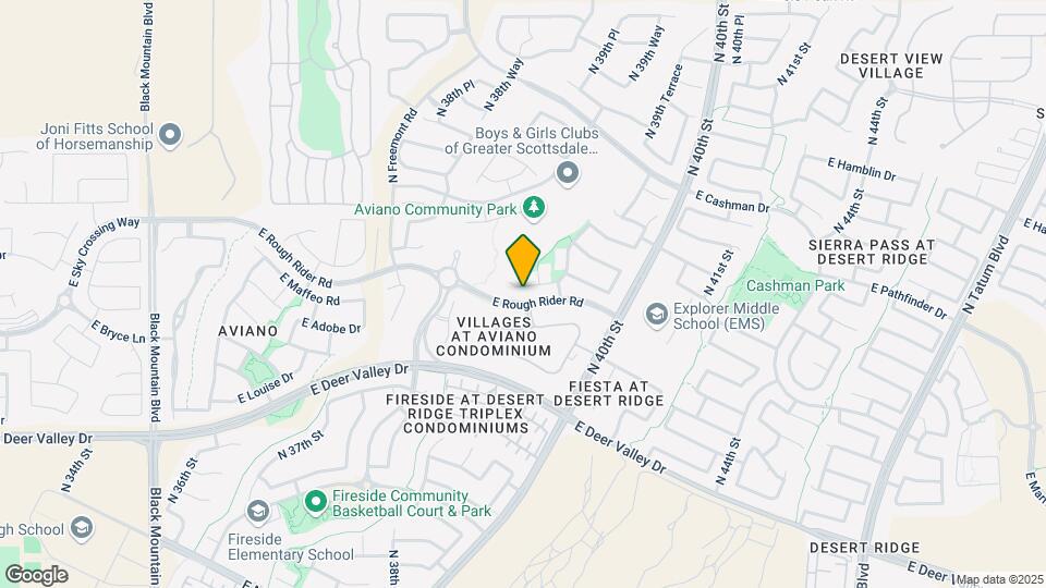 3931 E Crest Ln Map and Location Details