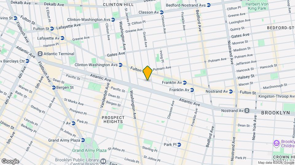 44 Lefferts Pl Map and Location Details