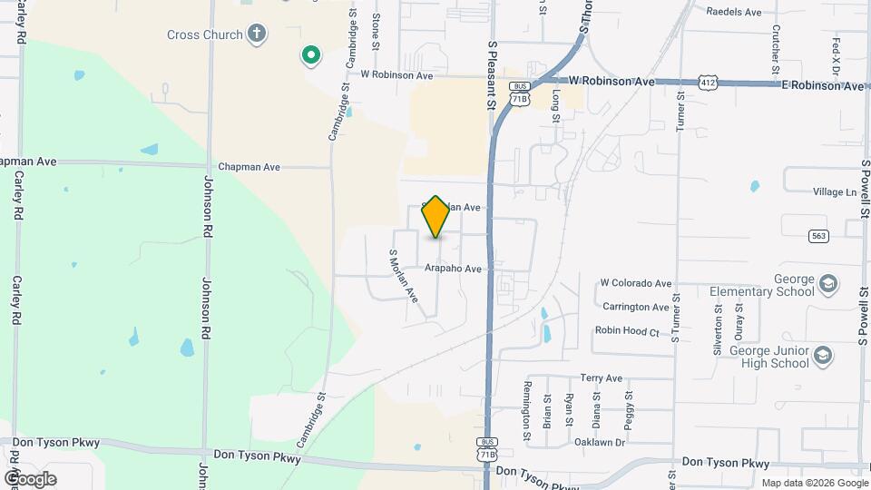 2702 Dividend Dr Map and Location Details
