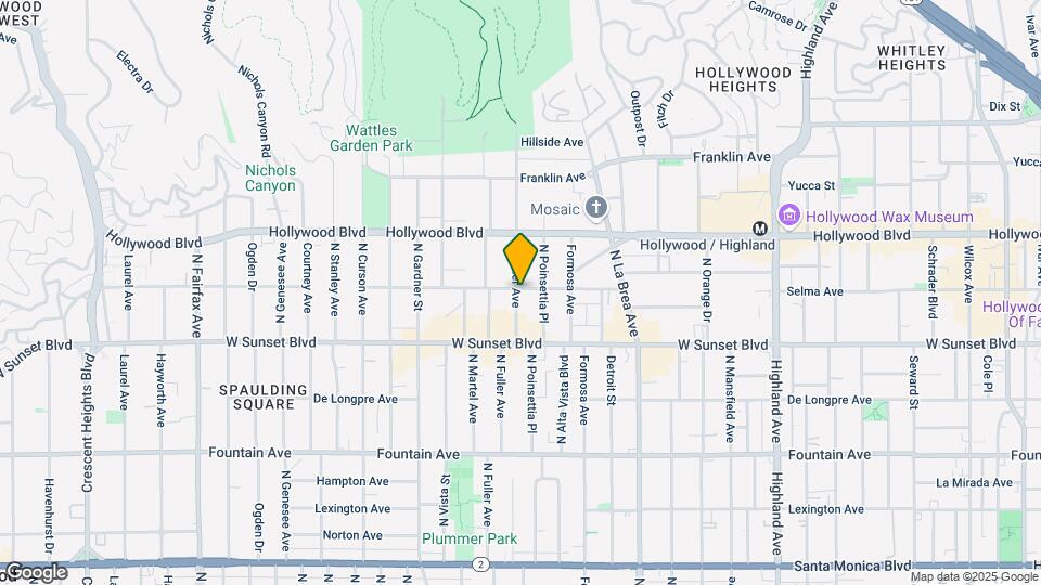 Fuller Apartments Mapa y Detalles de la Ubicación