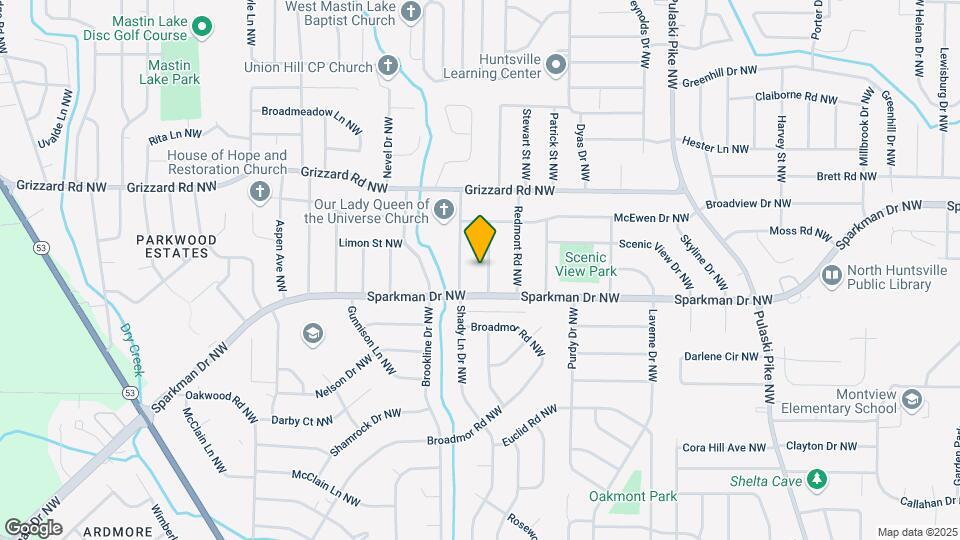 2409 Halmac Dr NW Map and Location Details