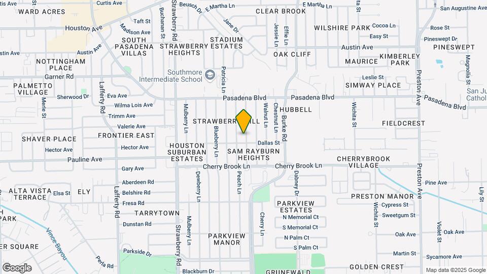 2206 Hickory Ln Map and Location Details