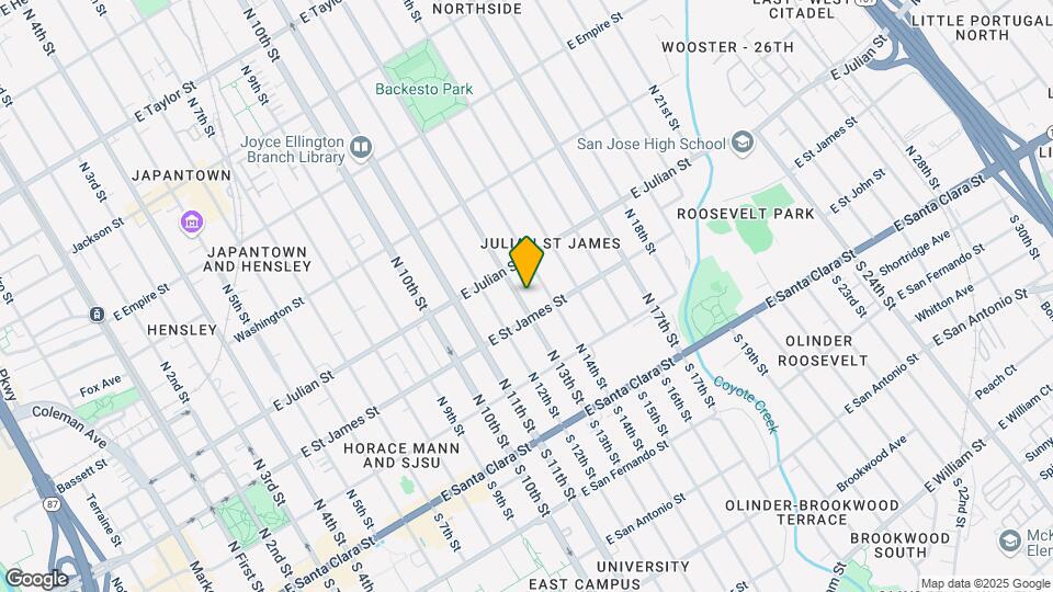 240-246 24 N 13th St Map and Location Details