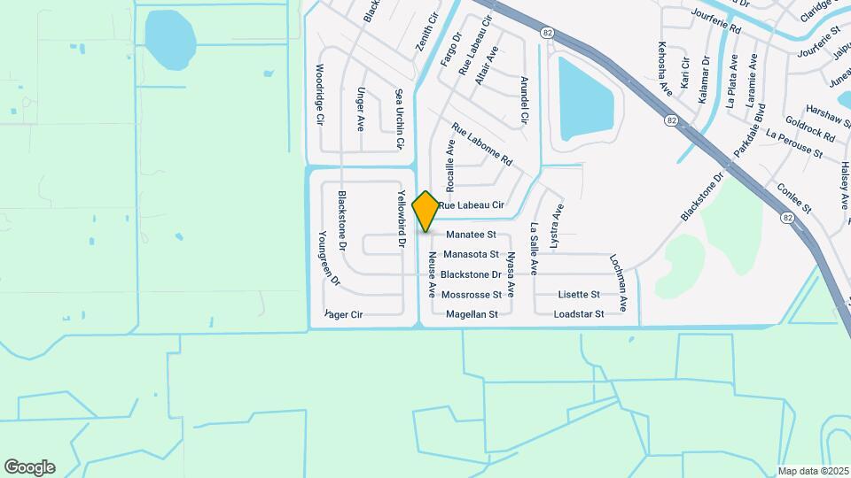 822 Neuse Ave Map and Location Details