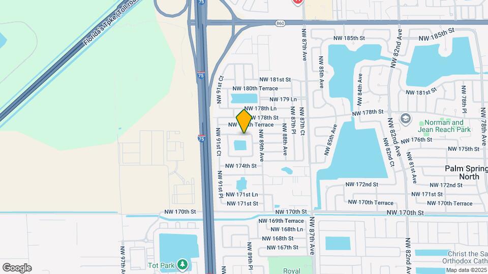 8946 NW 176th Ln Map and Location Details