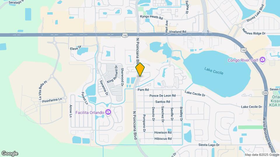 2749 N Poinciana Blvd Map and Location Details