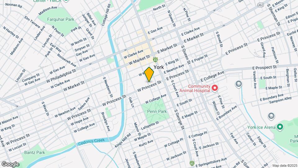 153 S Beaver St Map and Location Details