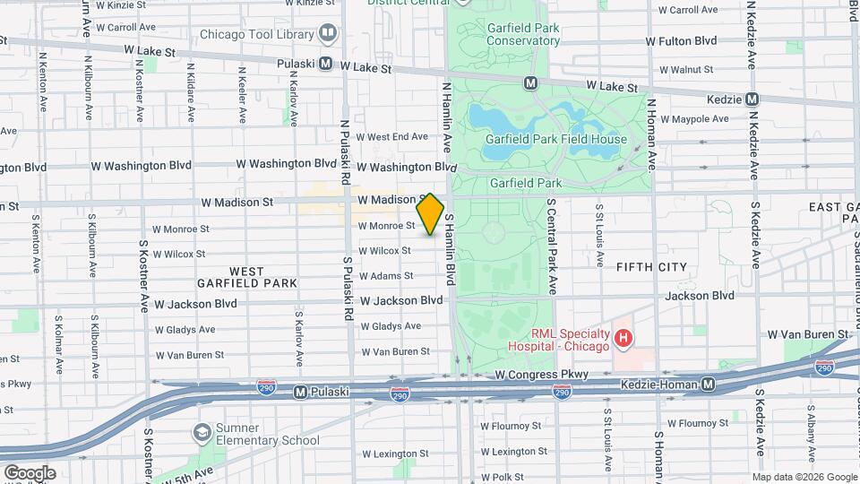 3822 W Wilcox St, Unit Wilcox Unit 3 Map and Location Details