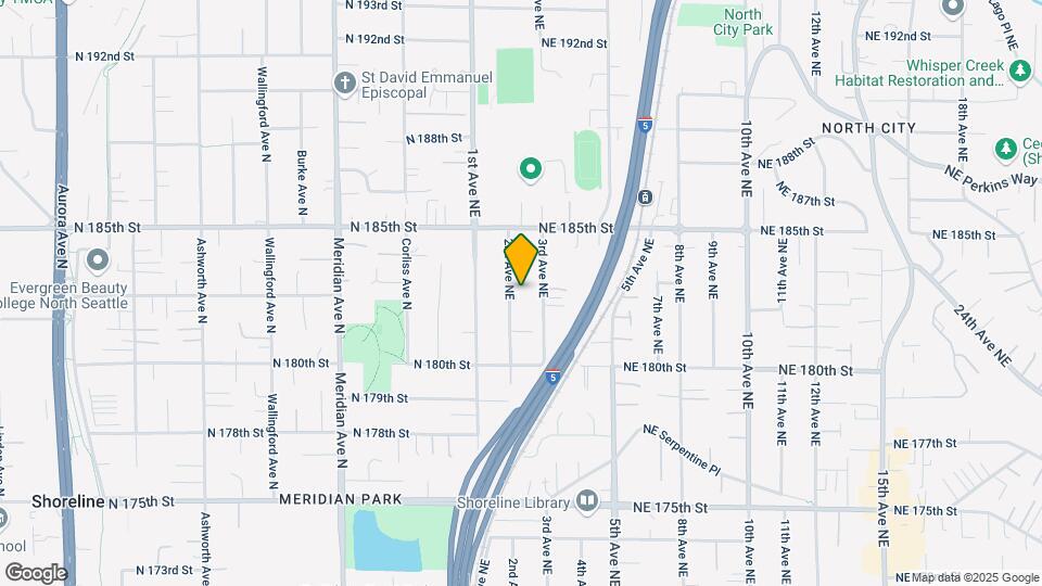 18304 2nd Ave NE Map and Location Details