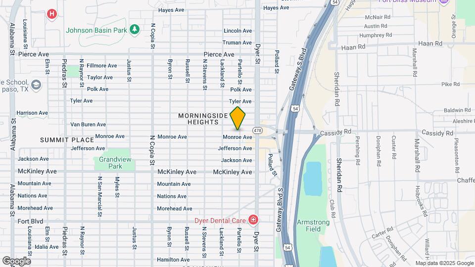 3831 Monroe Ave, Unit 3831 Monroe Ave Unit 1 Map and Location Details