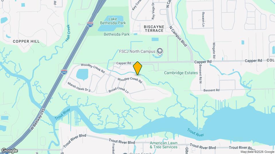 4123 Woodley Creek Rd Map and Location Details