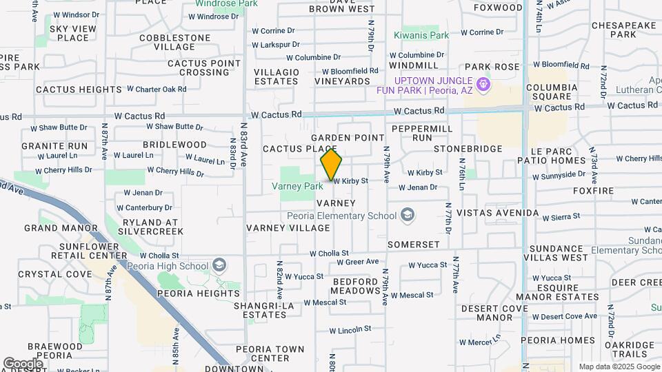 11740 N 80th Dr Map and Location Details